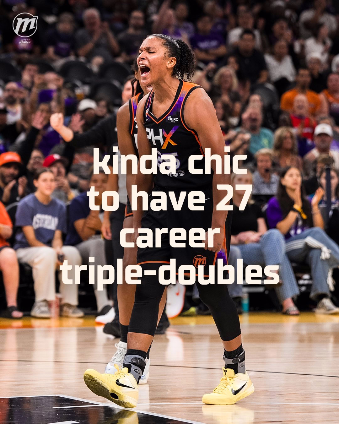 Kinda chic to have 27 career triple doubles