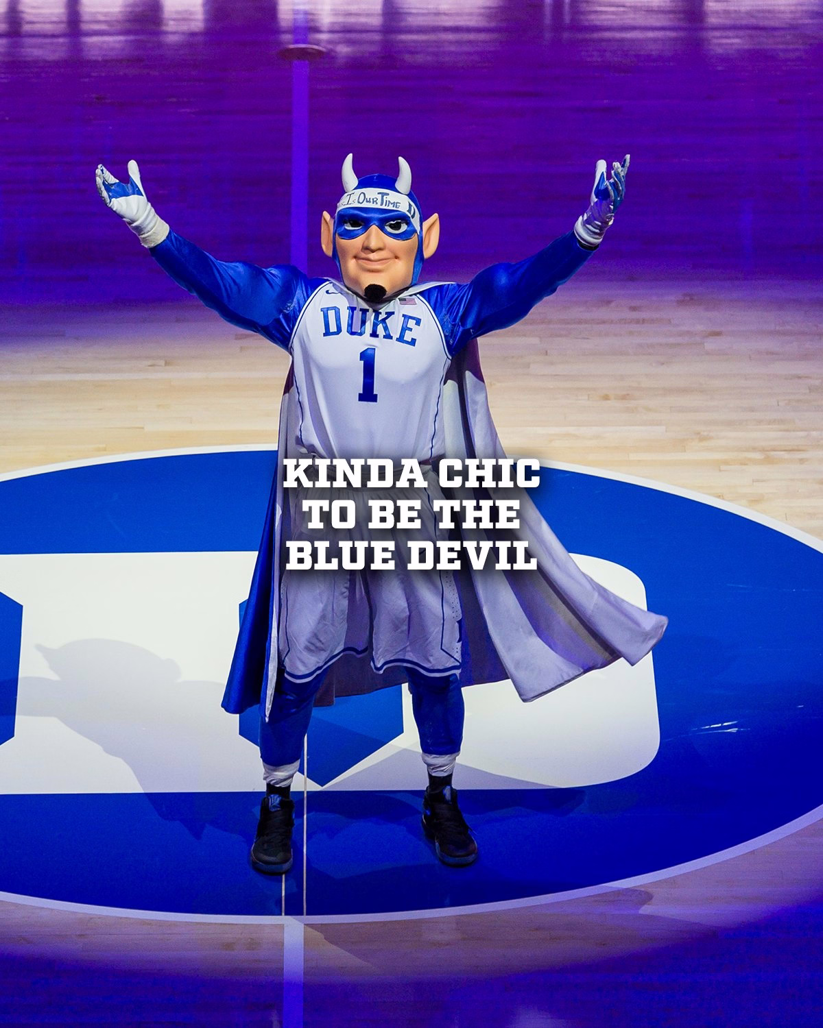 Kinda Chic to Be the Blue Devil